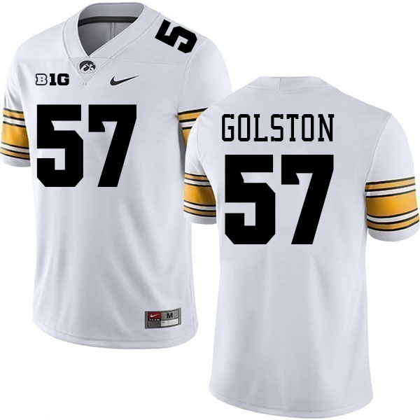 Chauncey Golston Iowa Jersey,University Of Iowa Hawkeyes Fotoball Uniforms,Jersey,Gears-White